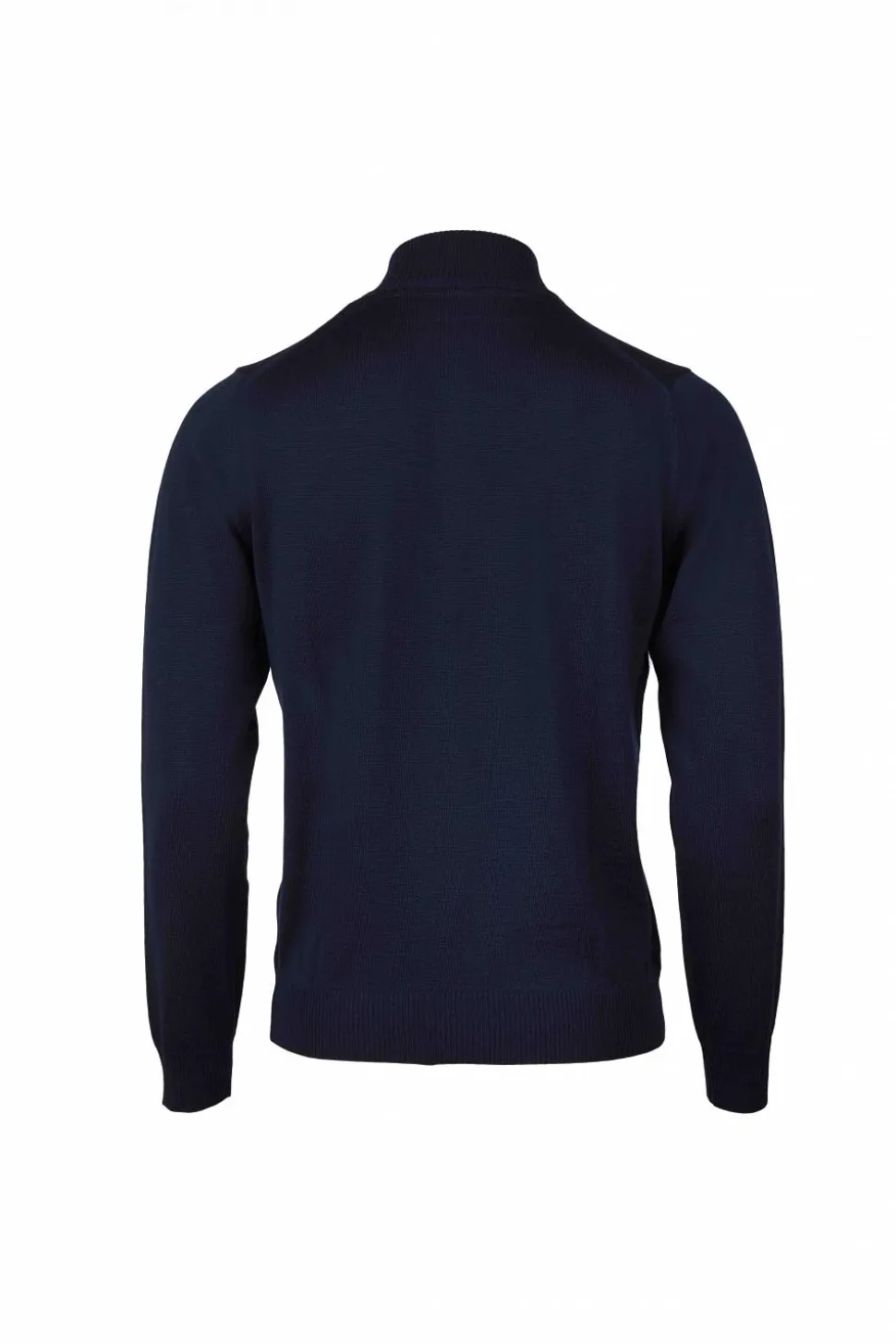 Half Zip Merino Wool Blå