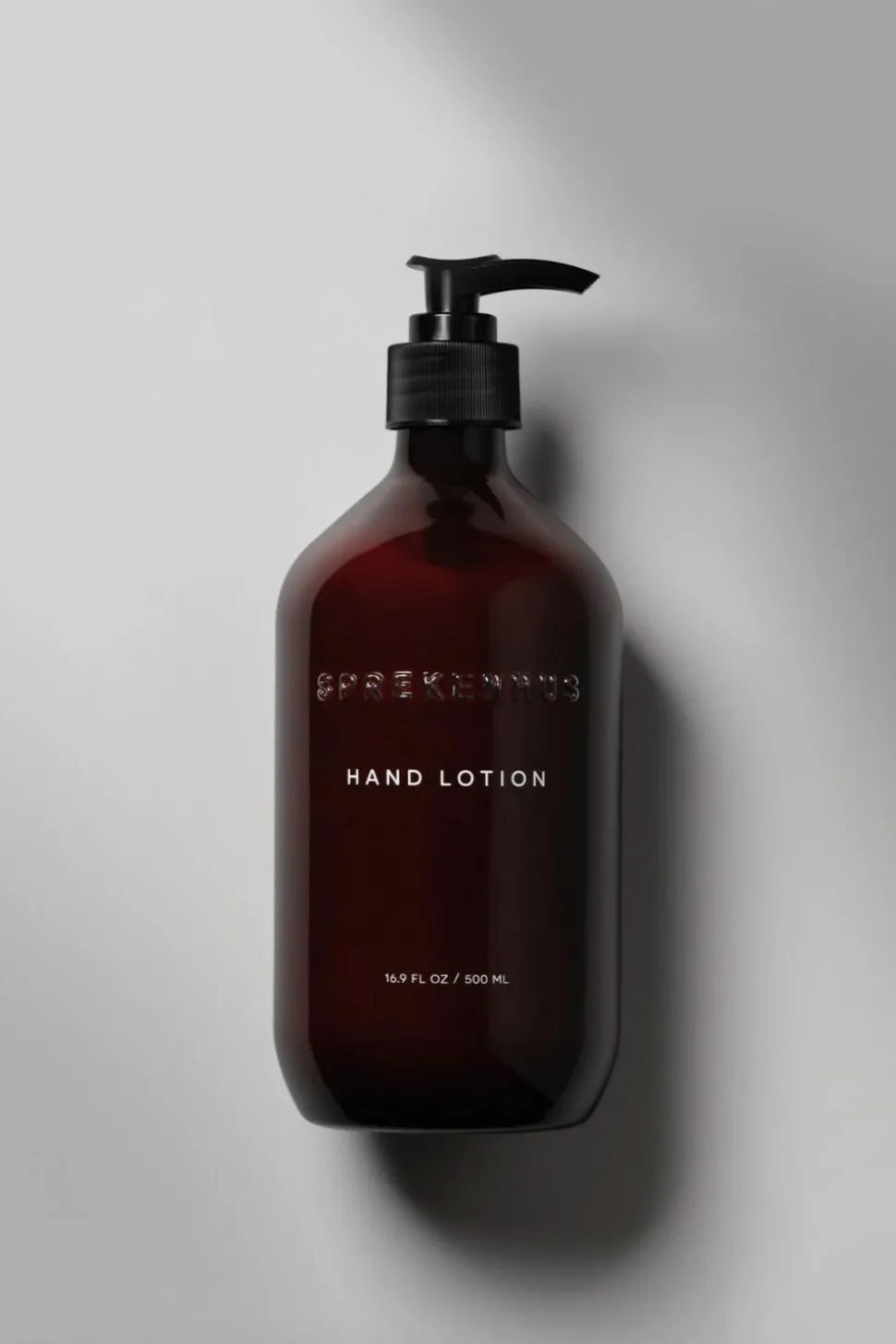 Hand Lotion Glass Edition 500ml - Amber Infatuation