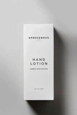 Hand Lotion Glass Edition 500ml - Amber Infatuation