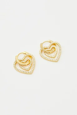 Heart Collector Earring Golden