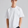 Heavy Crewneck Tee Mono White