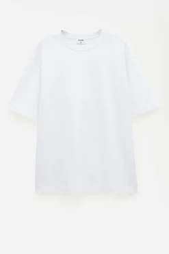 Heavy Crewneck Tee Mono White