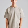 Heavy Crewneck Tee Moss Grey