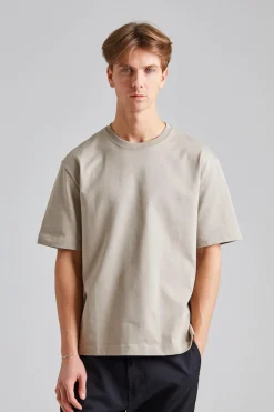 Heavy Crewneck Tee Moss Grey