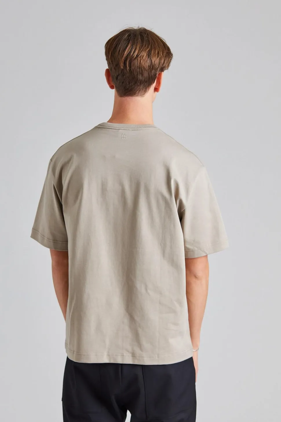 Heavy Crewneck Tee Moss Grey