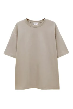Heavy Crewneck Tee Moss Grey
