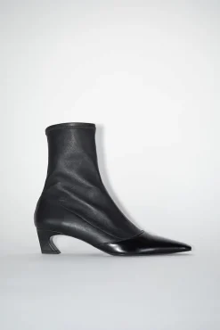 Heeled Ankle Boots Black FN-WN-SHOE000695