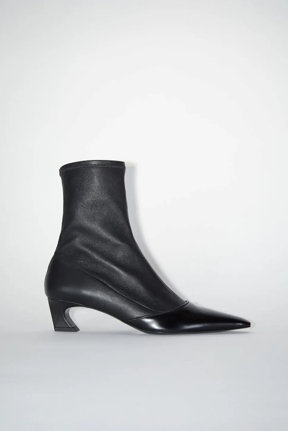 Heeled Ankle Boots Black FN-WN-SHOE000695