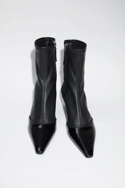 Heeled Ankle Boots Black FN-WN-SHOE000695
