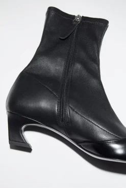 Heeled Ankle Boots Black FN-WN-SHOE000695
