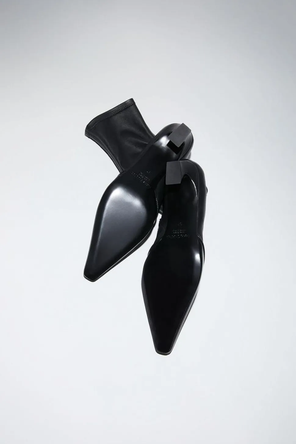 Heeled Ankle Boots Black FN-WN-SHOE000695