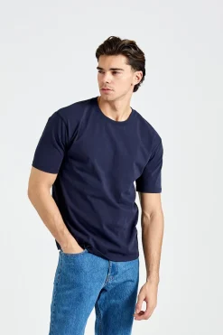 Hiking Tee Solid Navy