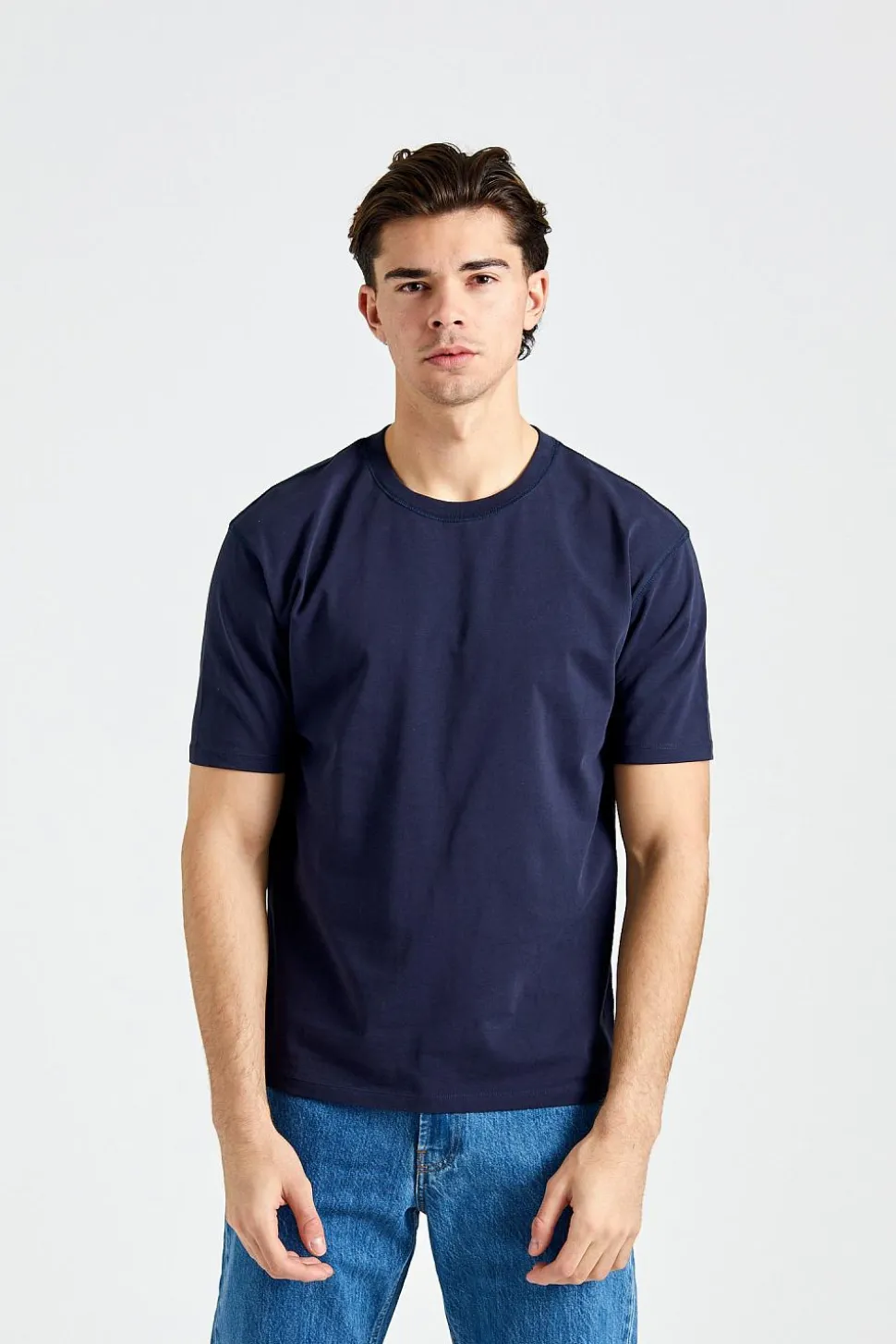 Hiking Tee Solid Navy
