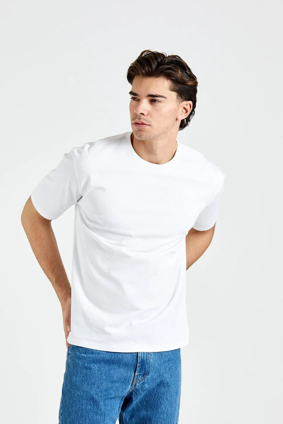 Hiking Tee Solid White