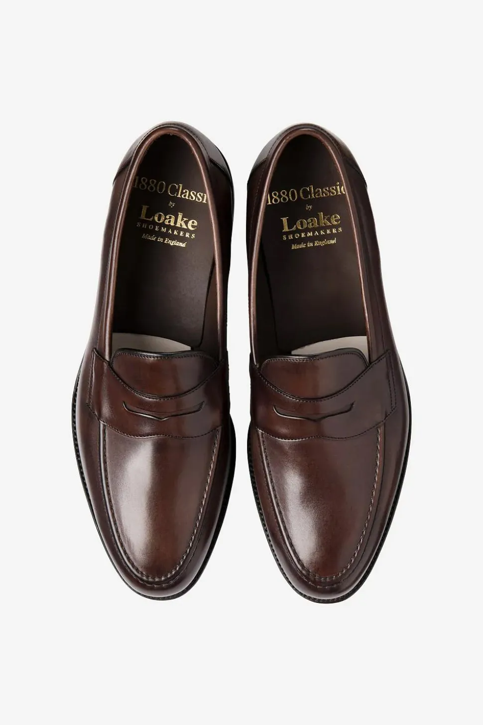 Hornbeam Calf Saddle Loafer Walnut
