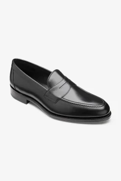 Hornbeam Calf Saddle Loafer Black