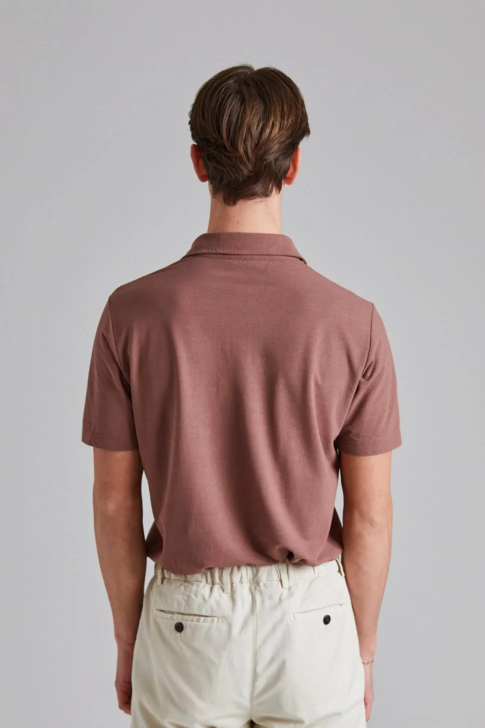 Ice Cotton Polo Shirt Malva