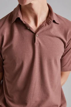 Ice Cotton Polo Shirt Malva