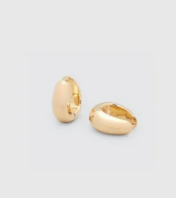 Ice Hoop Medium Gold