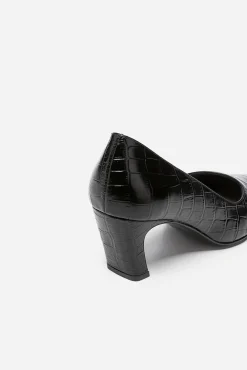 Iggy Black Croco Leather