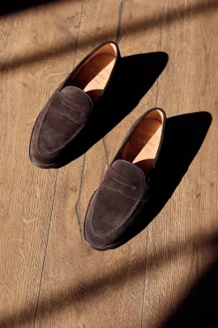Imperial Choc Brown Suede