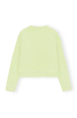 Isoli Ganni Rock Sweatshirt Lily Green