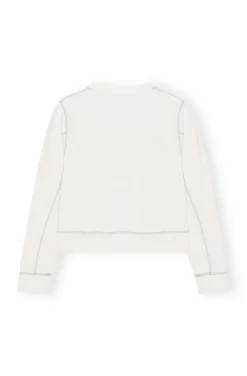 Isoli Ganni Rock Sweatshirt Egret