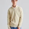 Jacobo Half Zip Ivory