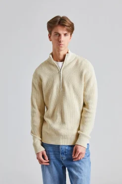 Jacobo Half Zip Ivory