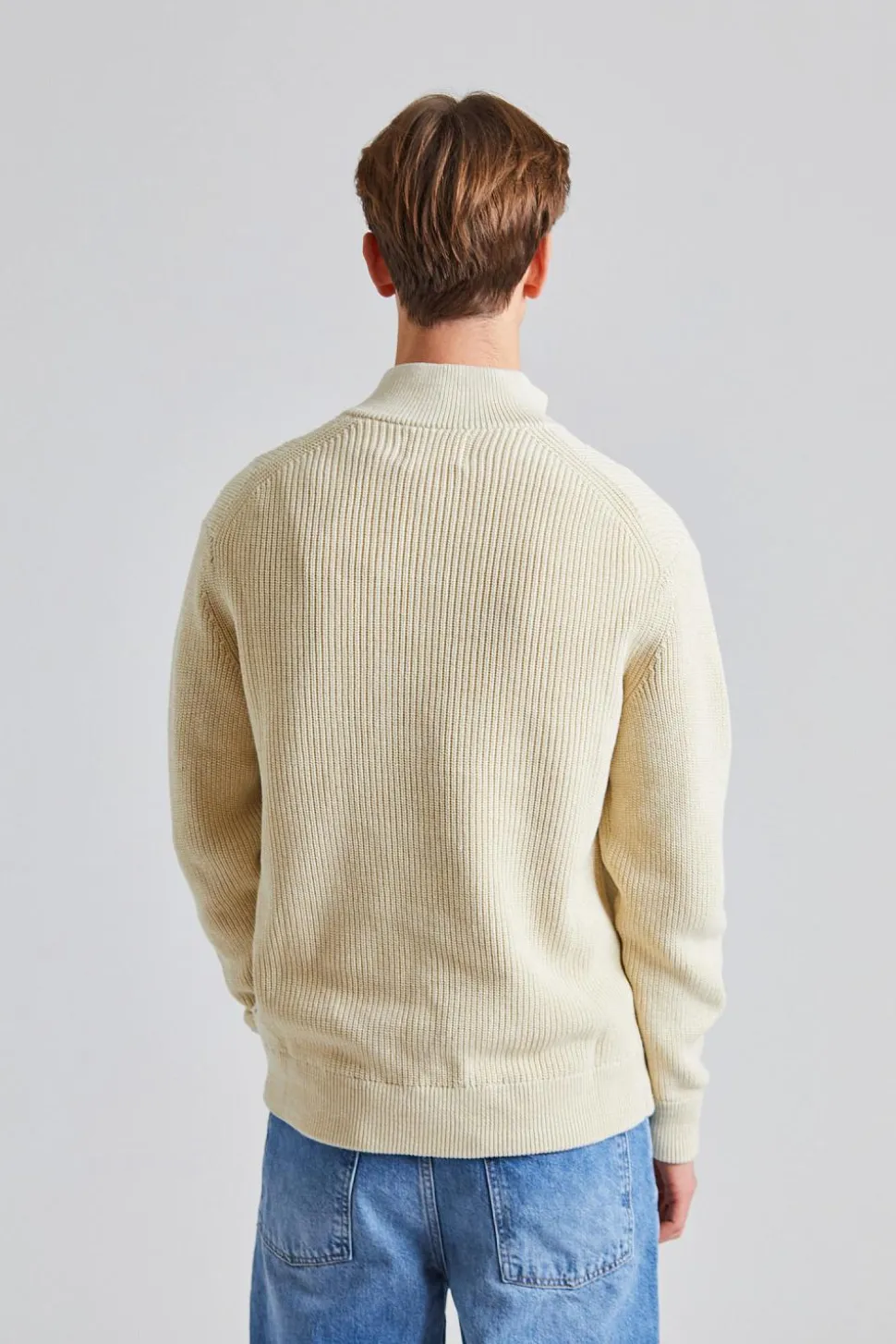 Jacobo Half Zip Ivory