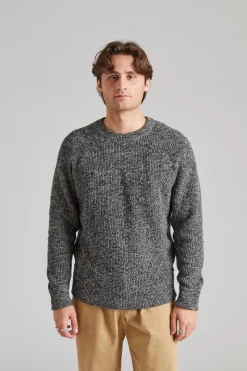 Jacobo Knitted R-neck Brown
