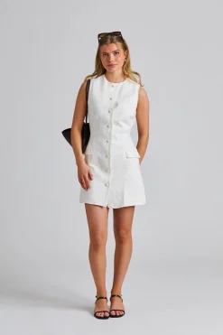 Jane Mini Dress White