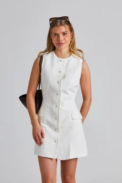 Jane Mini Dress White