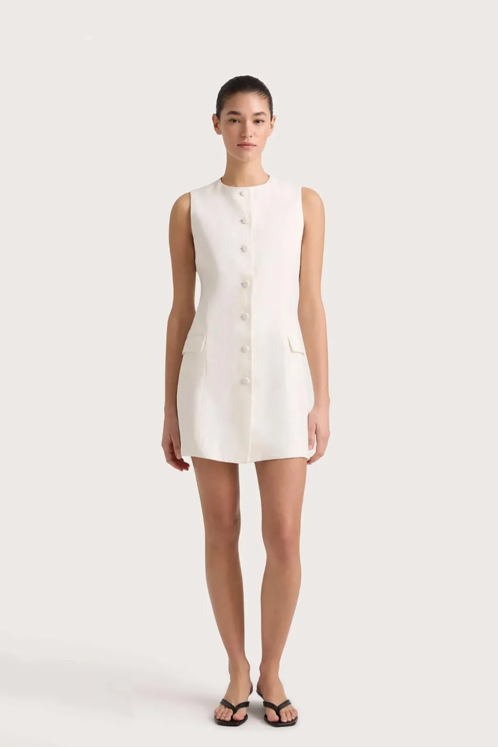 Jane Mini Dress White