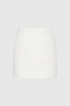 Jane Mini Skirt White