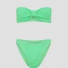 Jean Bikini Crinkle Lime