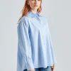 Jeanne Shirt Blue Stripe