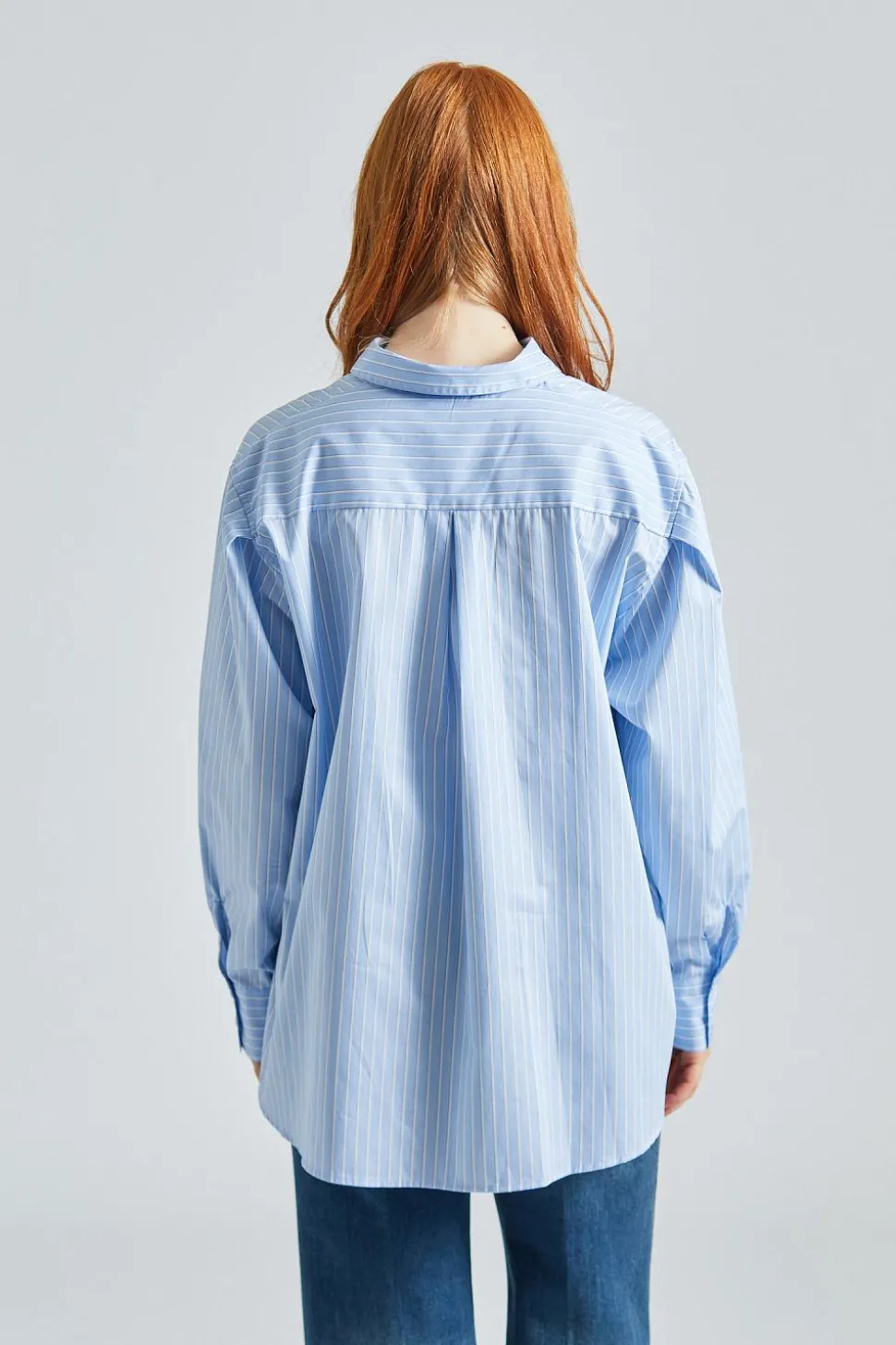 Jeanne Shirt Blue Stripe