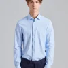 Jersey Shirt LIght Blue Check