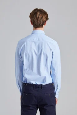 Jersey Shirt LIght Blue Check