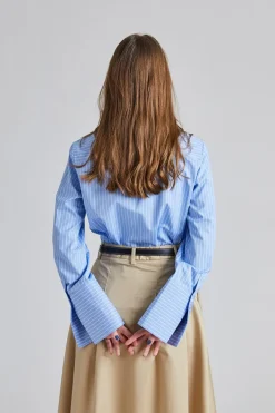 Julie Shirt Blue Stripe
