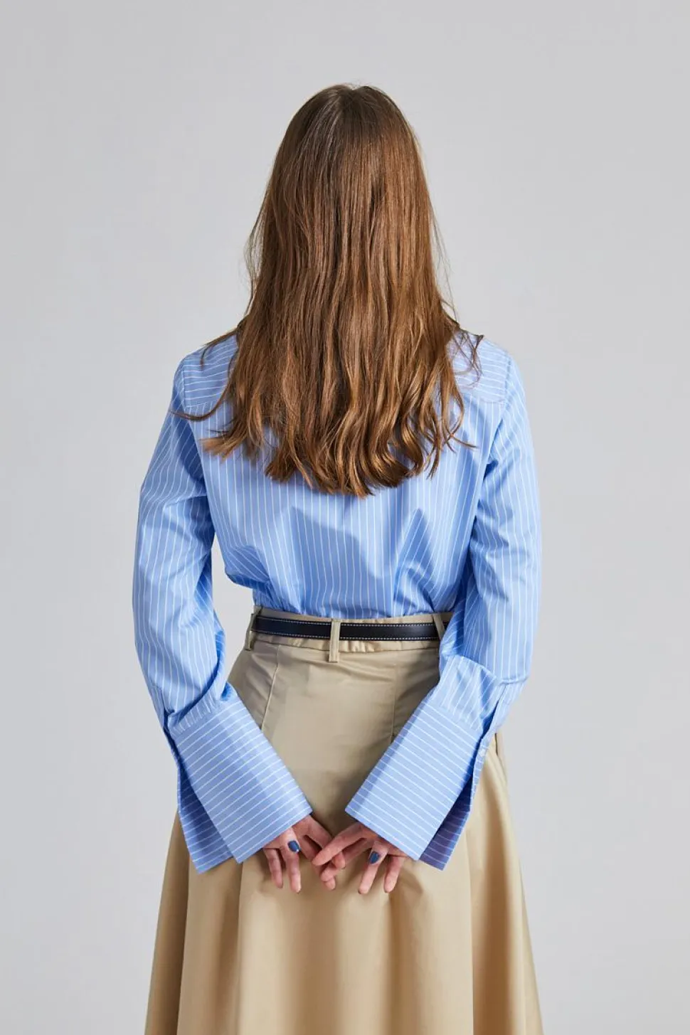Julie Shirt Blue Stripe