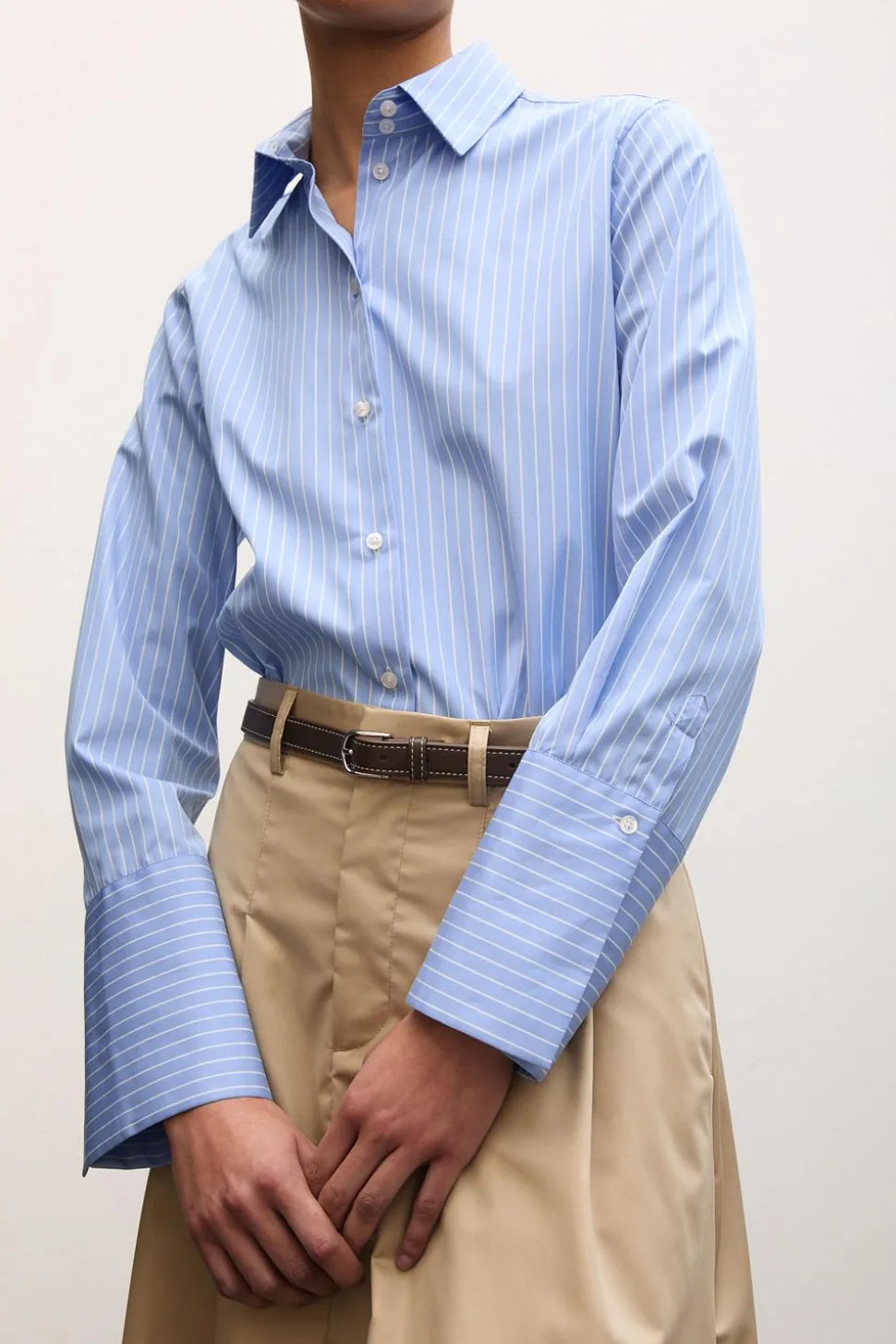 Julie Shirt Blue Stripe