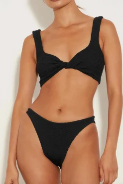 Juno Bikini Crinkle Black