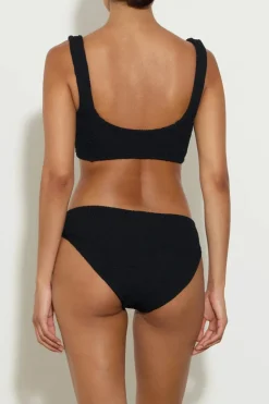 Juno Bikini Crinkle Black