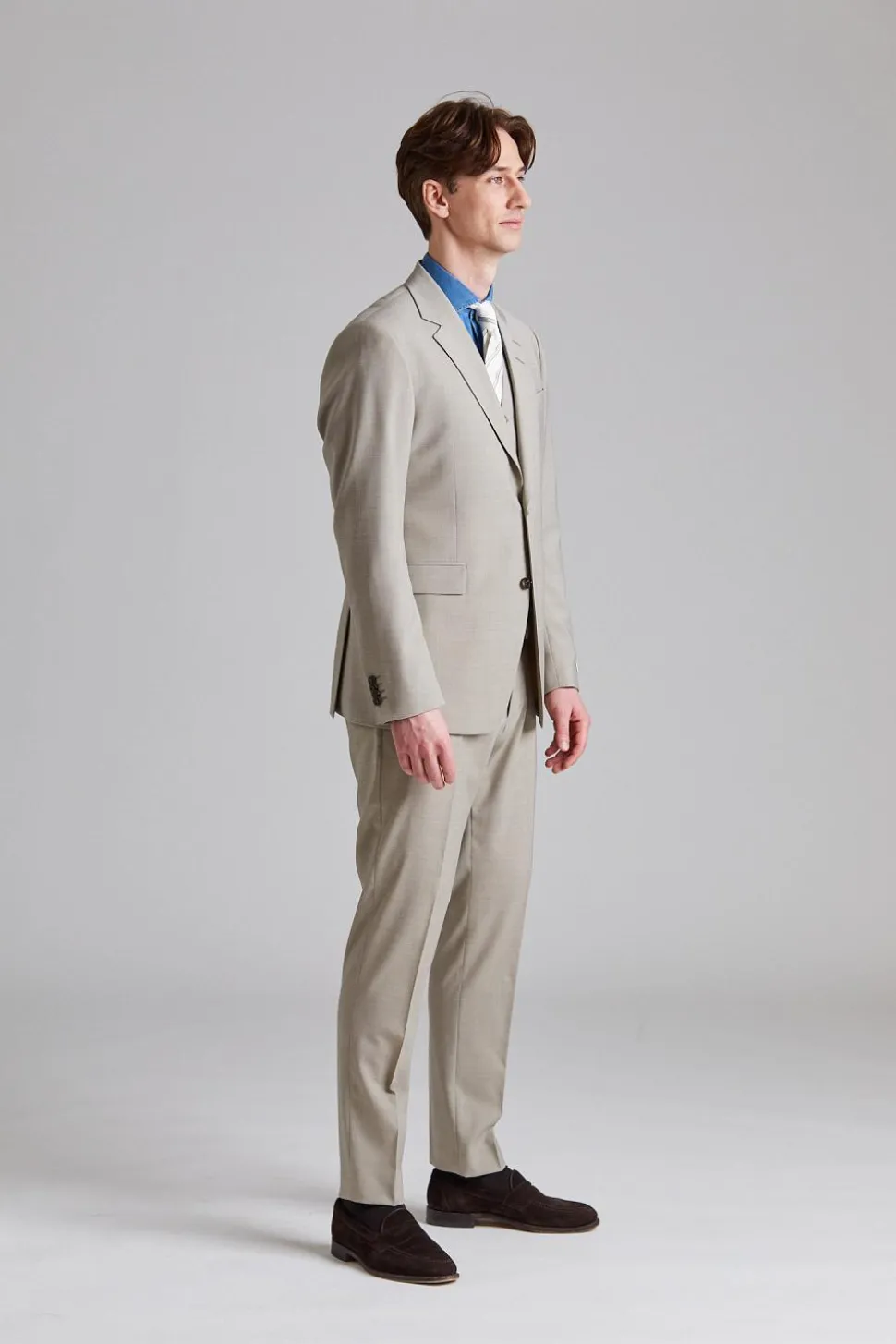Justin Tenuta Suit Sand