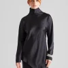 Kalisa Asymmetric Blouse Black