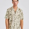 Katie Scott Camp Collar Shirt White