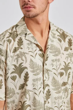 Katie Scott Camp Collar Shirt White