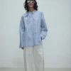 Kaz Cheque Shirt Blue